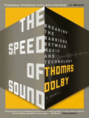 cover image of The Speed of Sound